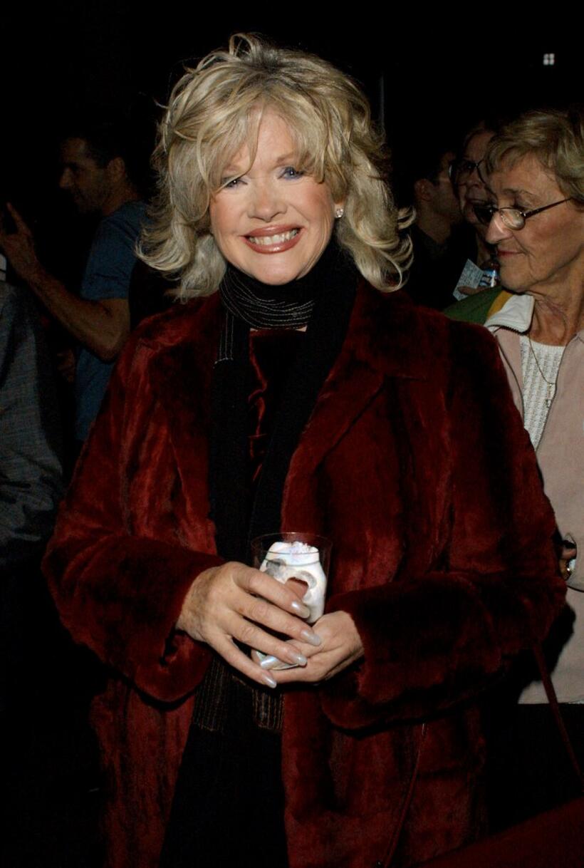 Connie Stevens at the S.T.A.G.E. tribute to musician Jerry Herman to benefit the Actor's Fund.