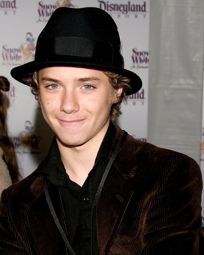 Jeremy Sumpter at the opening of "Snow White - An Enchanting New Musical."