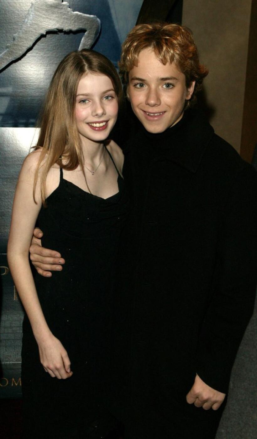 Rachel Hurd-Wood and Jeremy Sumpter at the world premiere of "Peter Pan."