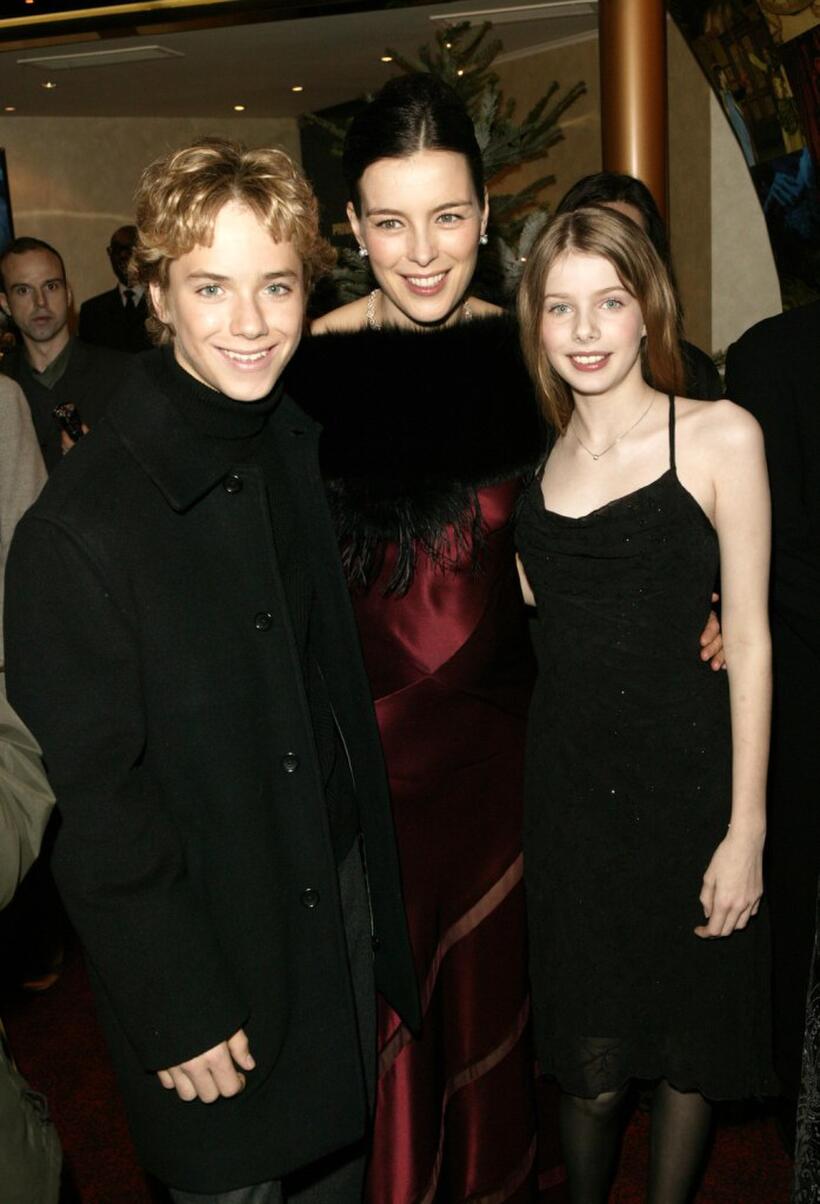 Jeremy Sumpter, Olivia Williams and Rachel Hurd-Wood at the world premiere of "Peter Pan."