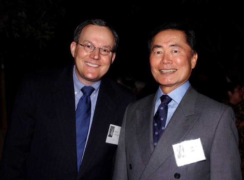 George Takei and Brad Altman at the Los Angeles Conservancy 25th Anniversary Gala.