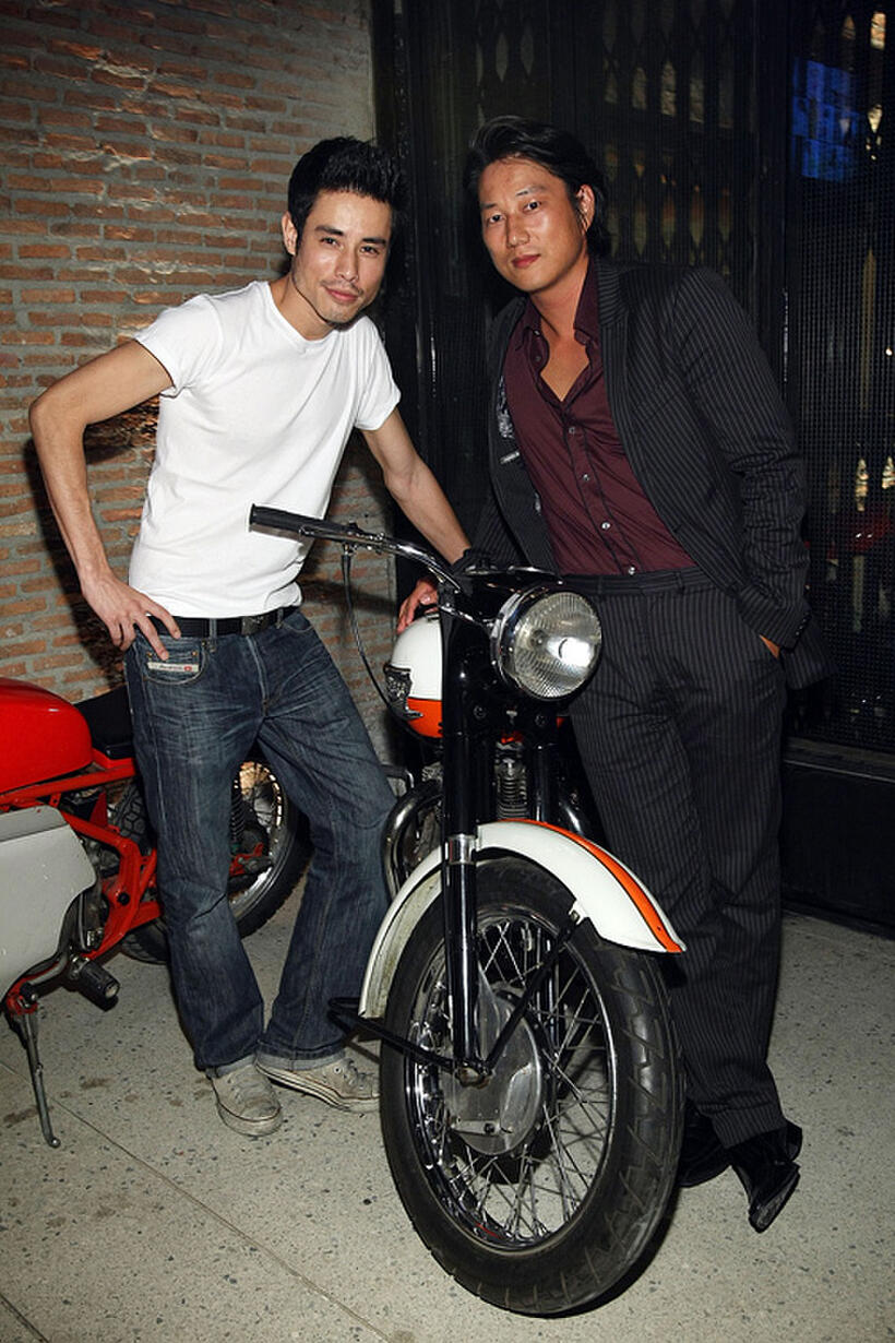 Yoshi Haas and Kang Sung at the Director's party during the fifth day of the Bangkok International Film Festival 2009.
