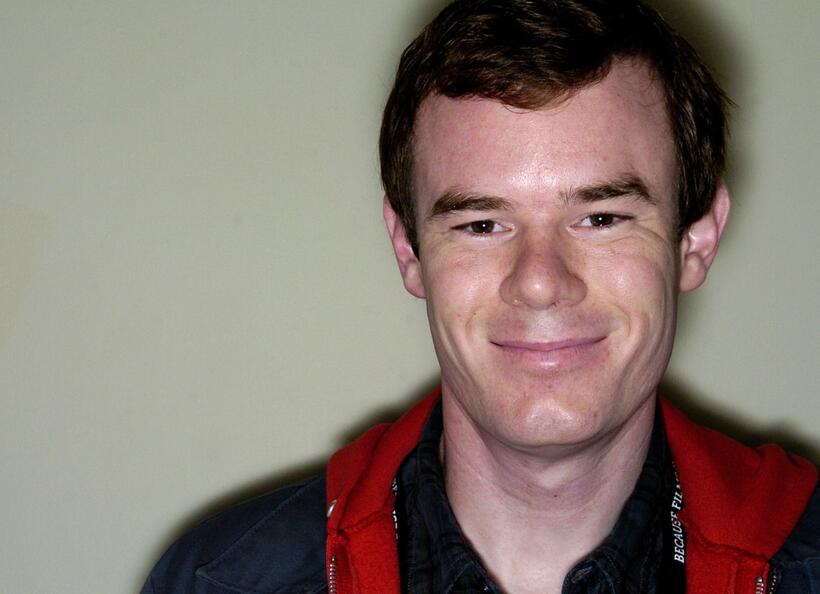 Joe Swanberg at the BFI Film Makers Breakfast during the London Film Festival.