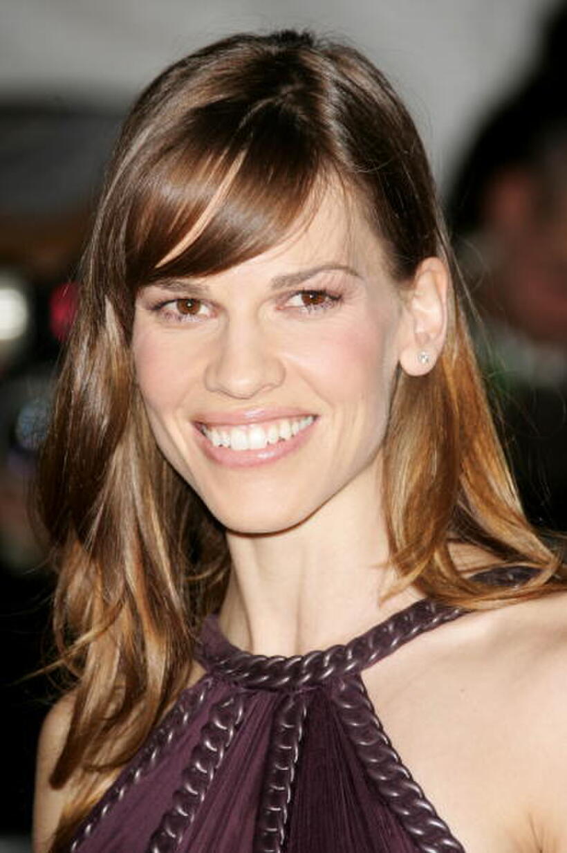 Hilary Swank at the Metropolitan Museum of Art Costume Institute Benefit Gala in New York City. 