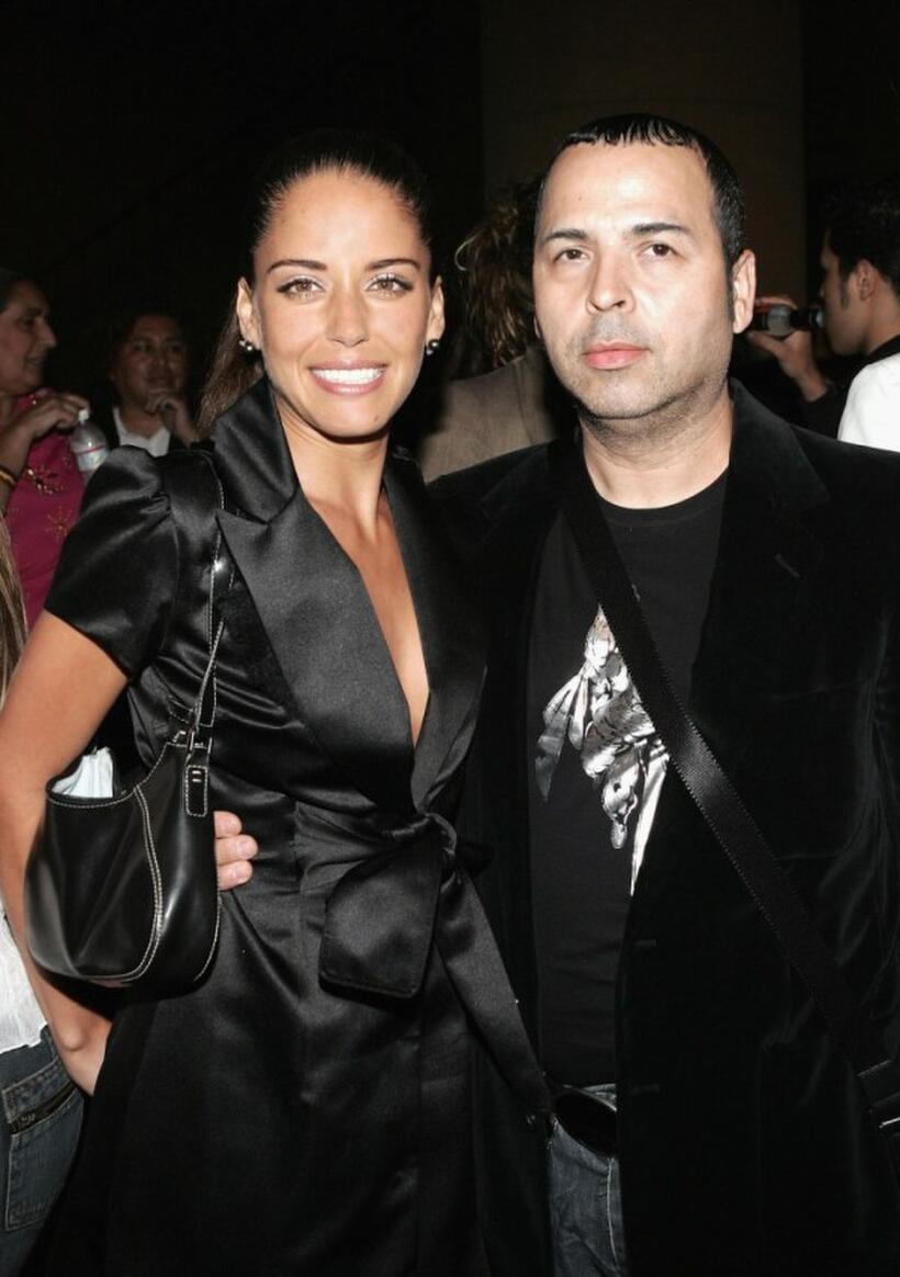 Ana Claudia Talancon and Luis Verdad at the after party of the premiere of "Matando Cabos."