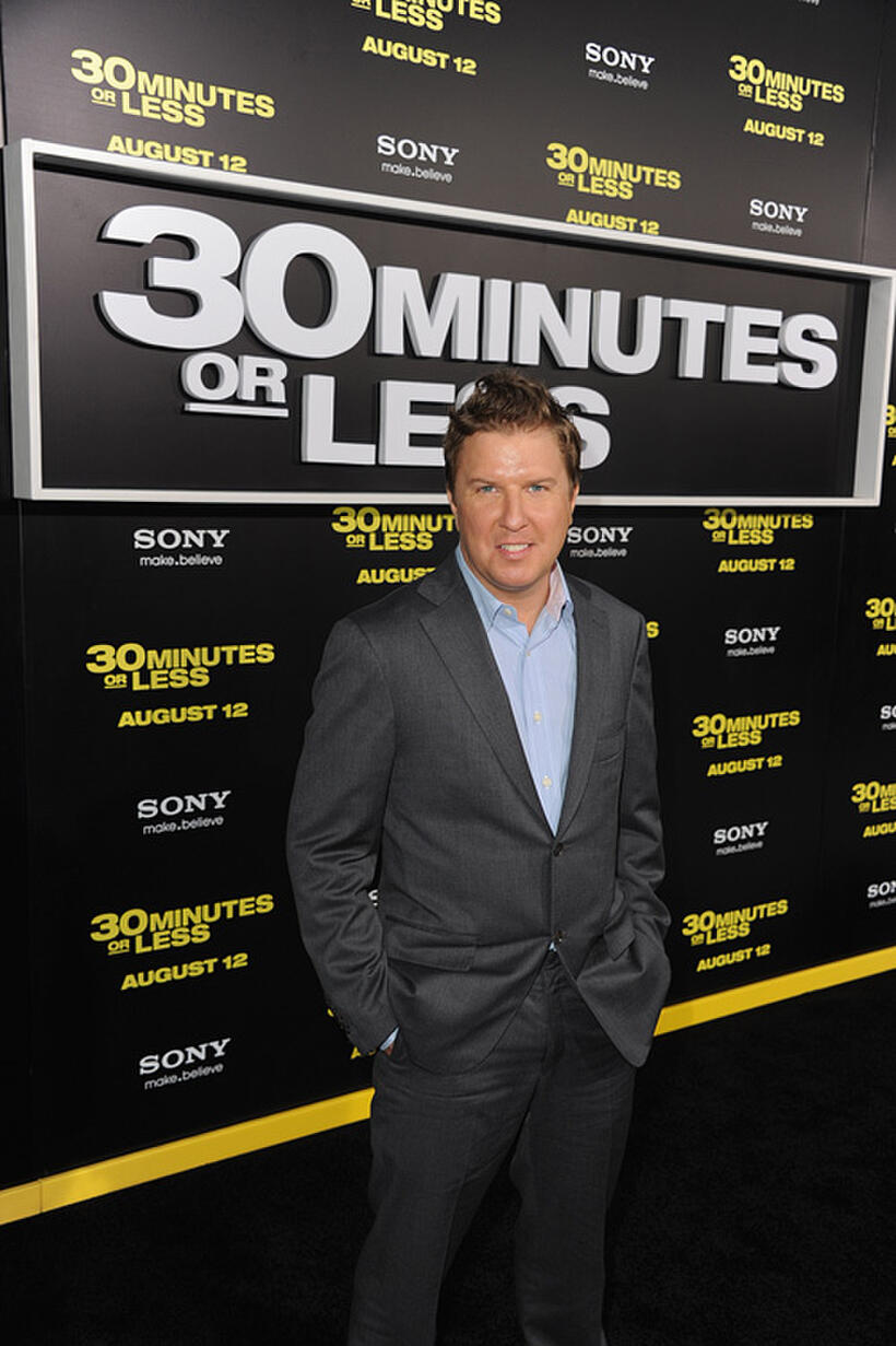 Nick Swardson at the California premiere of "30 Minutes Or Less."