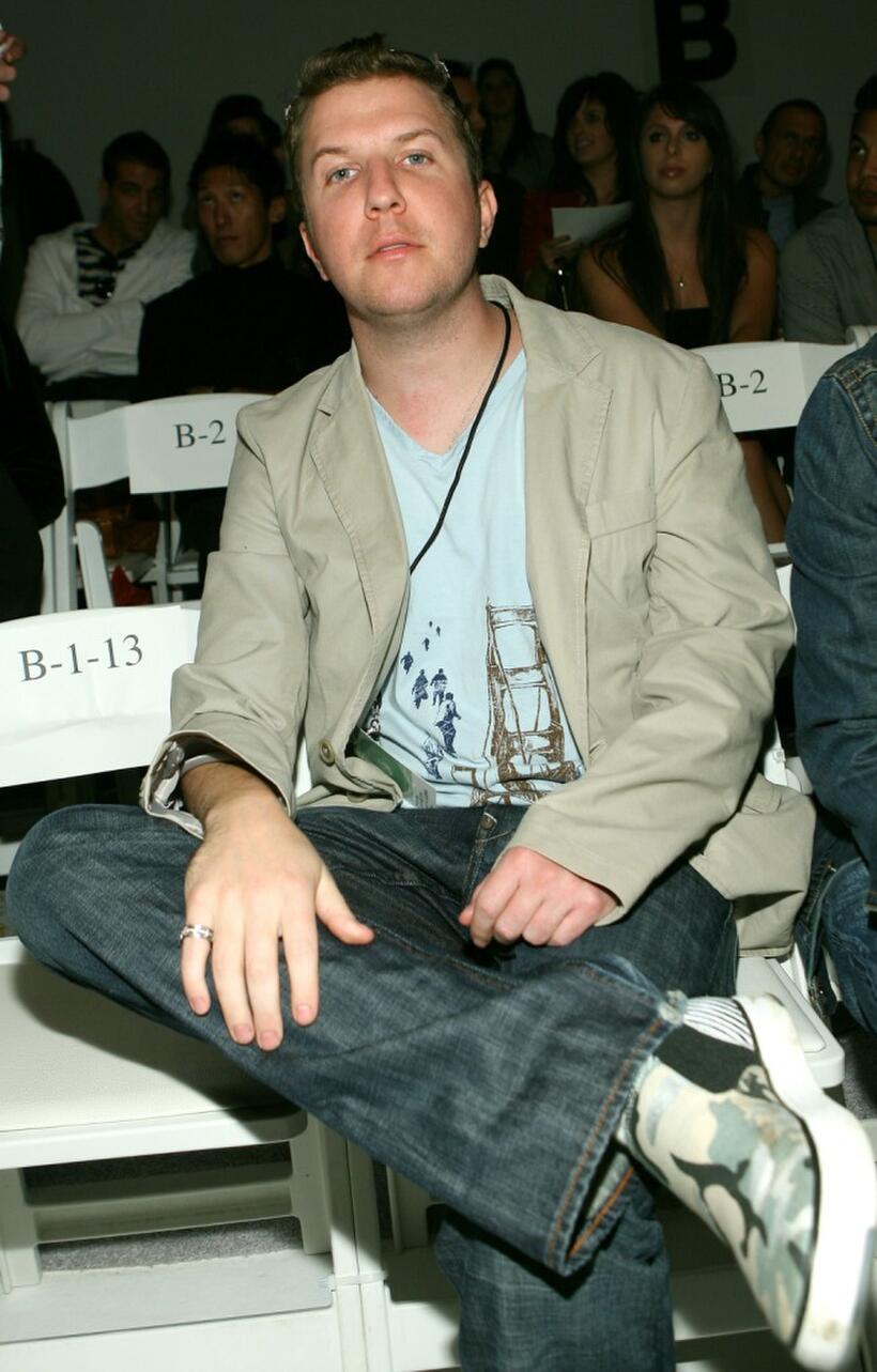 Nick Swardson at the Chick by Nicky Hilton Spring 2008 fashion show during the Mercedes Benz Fashion Week.