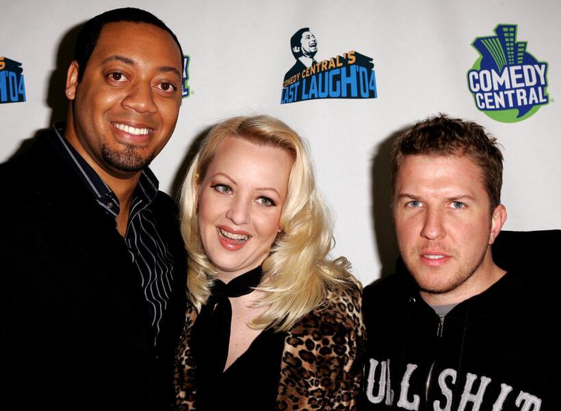 Cedric Yarbrough, Wendi McClendon-Covey and Nick Swardson at the Comedy Central's "Last Laugh."