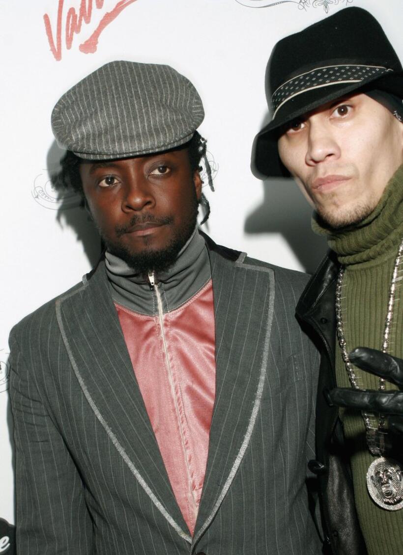Will.i.am and Taboo at the birthday celebration for Fergie of the Black Eyed Peas.