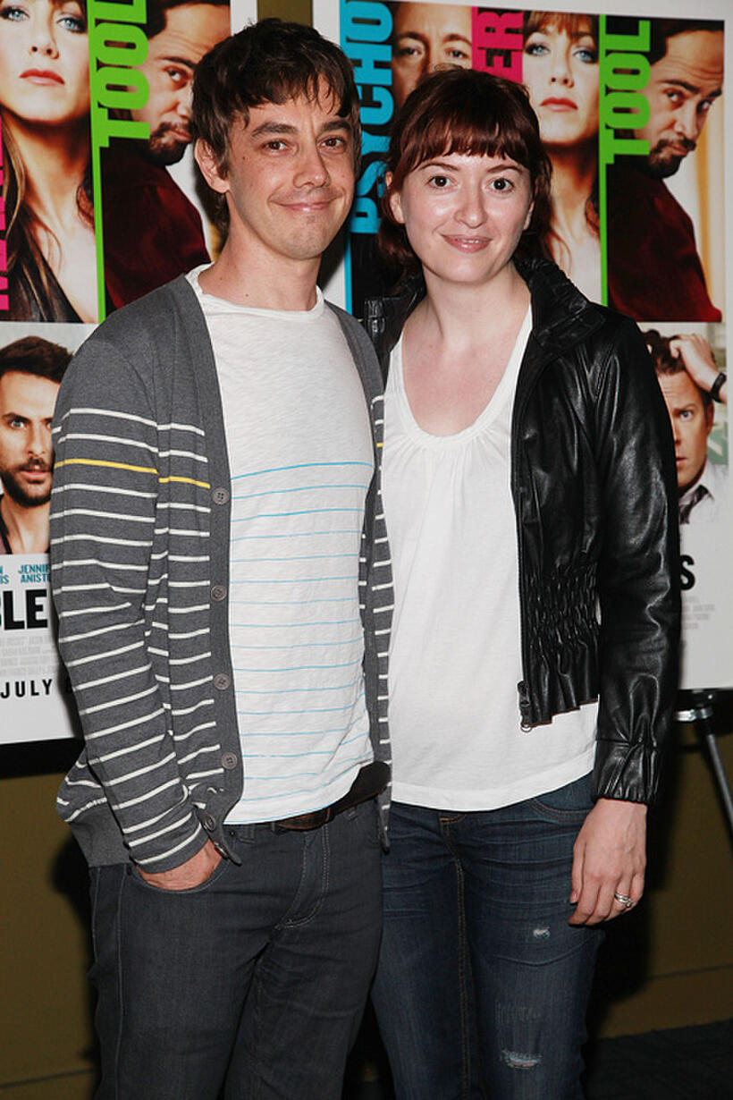 Jorma Taccone and Marielle Heller at the New York premiere of "Horrible Bosses."