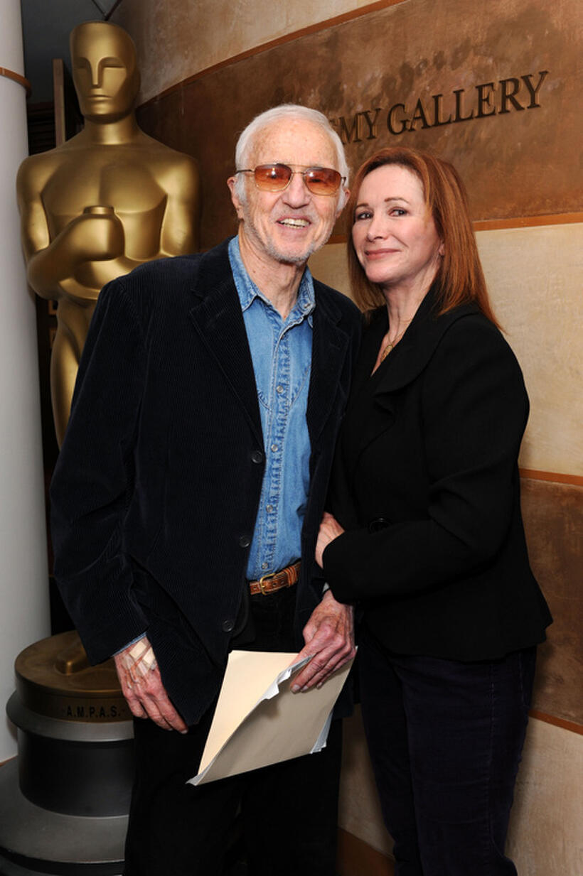Cinematographer Haskell Wexler and Rita Taggart at the California premiere of "Wild River."