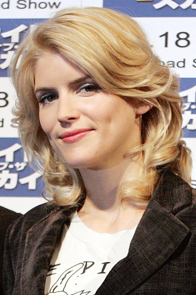 Alice Taglioni at the promotion of "Les Chevaliers Du Ciel."