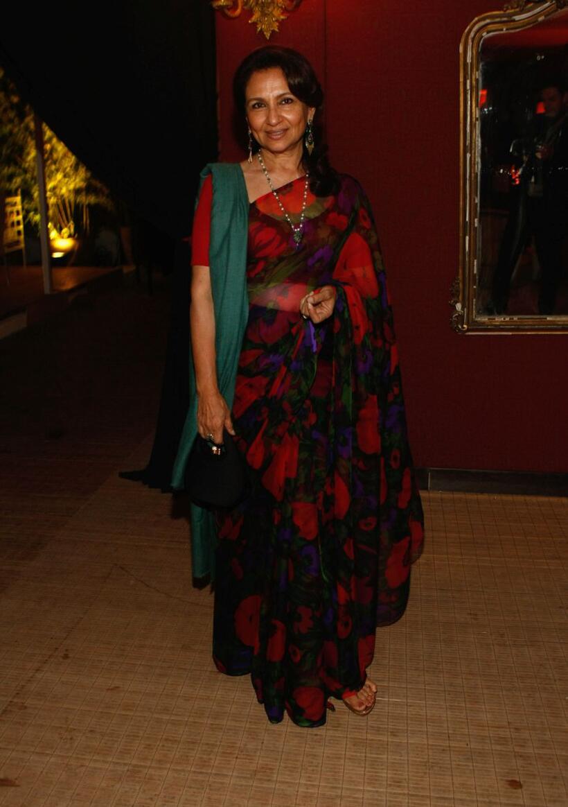 Sharmila Tagore at the OneDreamRush Party during the 62nd Cannes Film Festival.