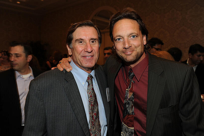 Donald Haber and Paul Tamasy at the BAFTA Los Angeles Awards Season Tea.