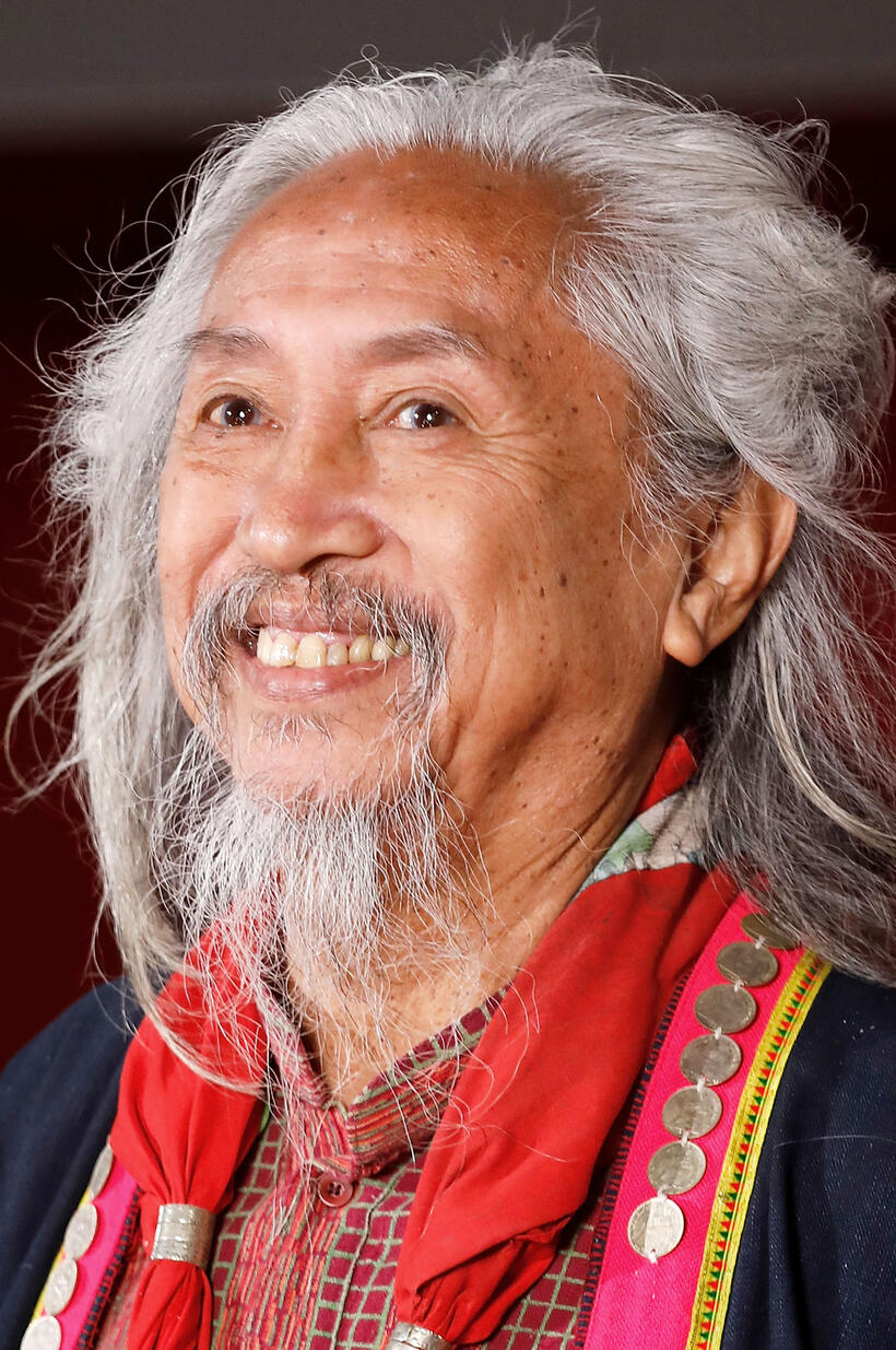 Kidlat Tahimik at the 23rd Busan International Film Festival opening ceremony.