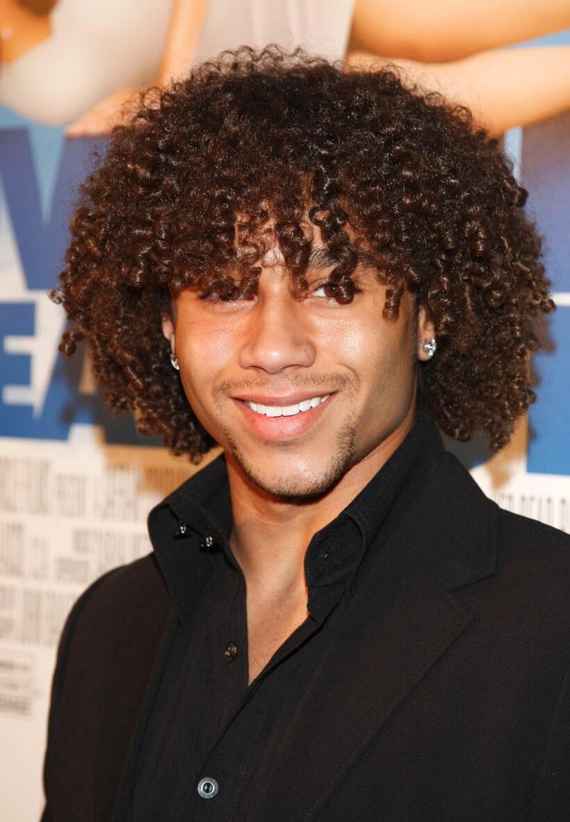 Corbin Bleu at the premiere of "Over Her Dead Body."