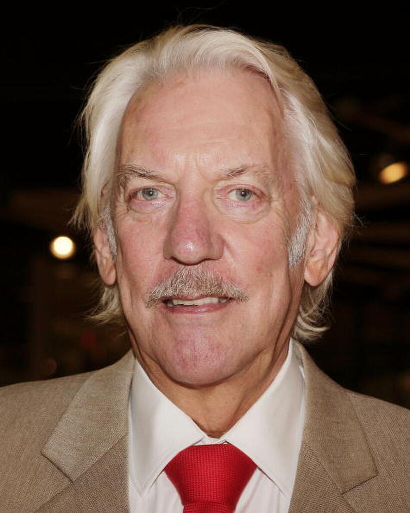 "Fierce People" star Donald Sutherland at the West Hollywood premiere.