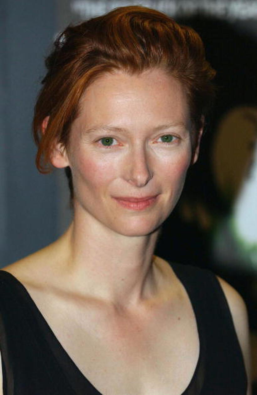 Tilda Swinton at the premiere of "Young Adam" in London.