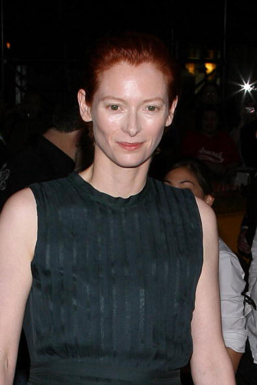 "Michael Clayton" star Tilda Swinton at the N.Y. premiere.