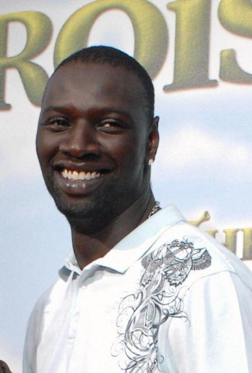 Omar Sy at the premiere of "Shrek the Third."