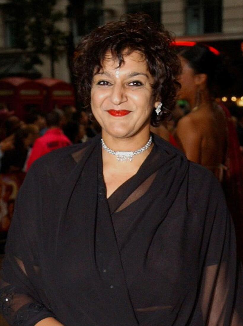 Meera Syal at the London premiere of "The Guru."