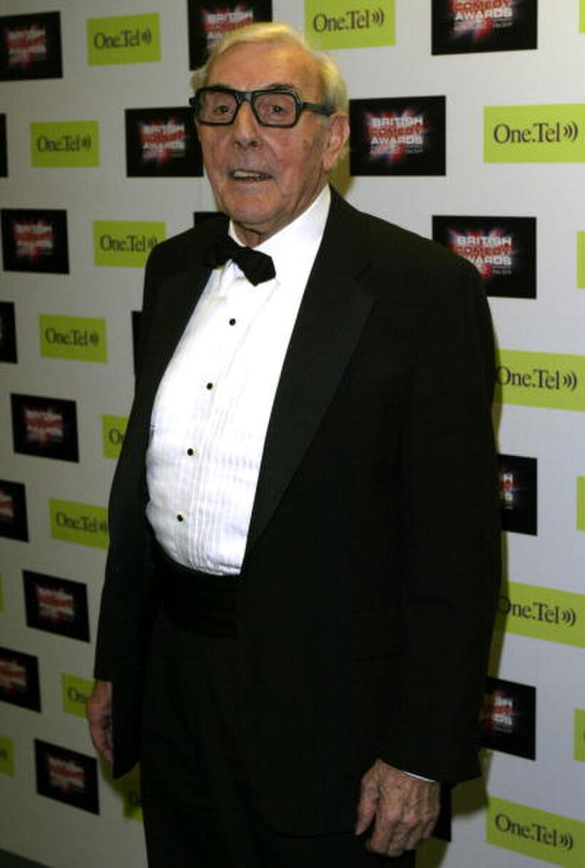 Eric Sykes at the British Comedy Awards.