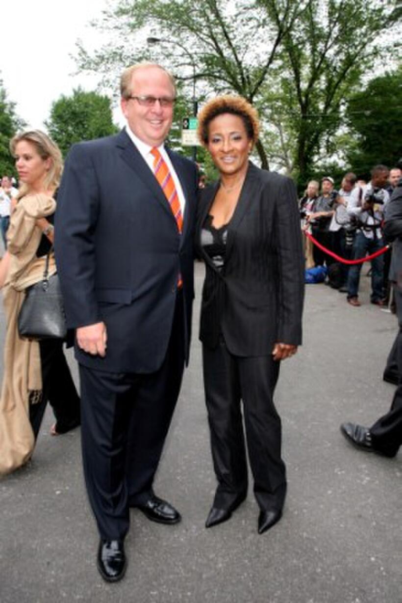 Matt Rubel and Wanda Sykes at the Fresh Air Fund Spring Gala.