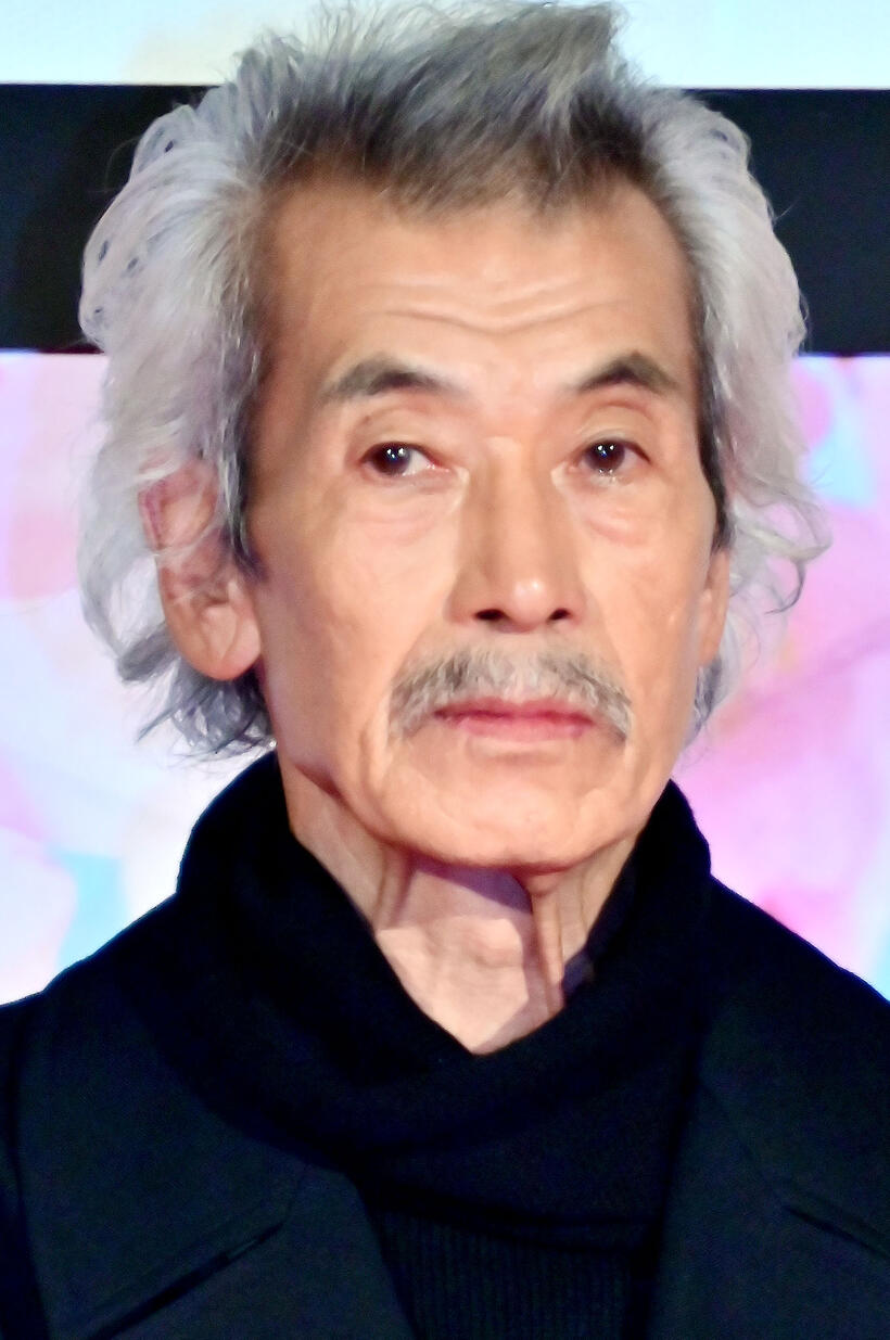 Min Tanaka at the closing ceremony of the 33rd Tokyo International Film Festival.