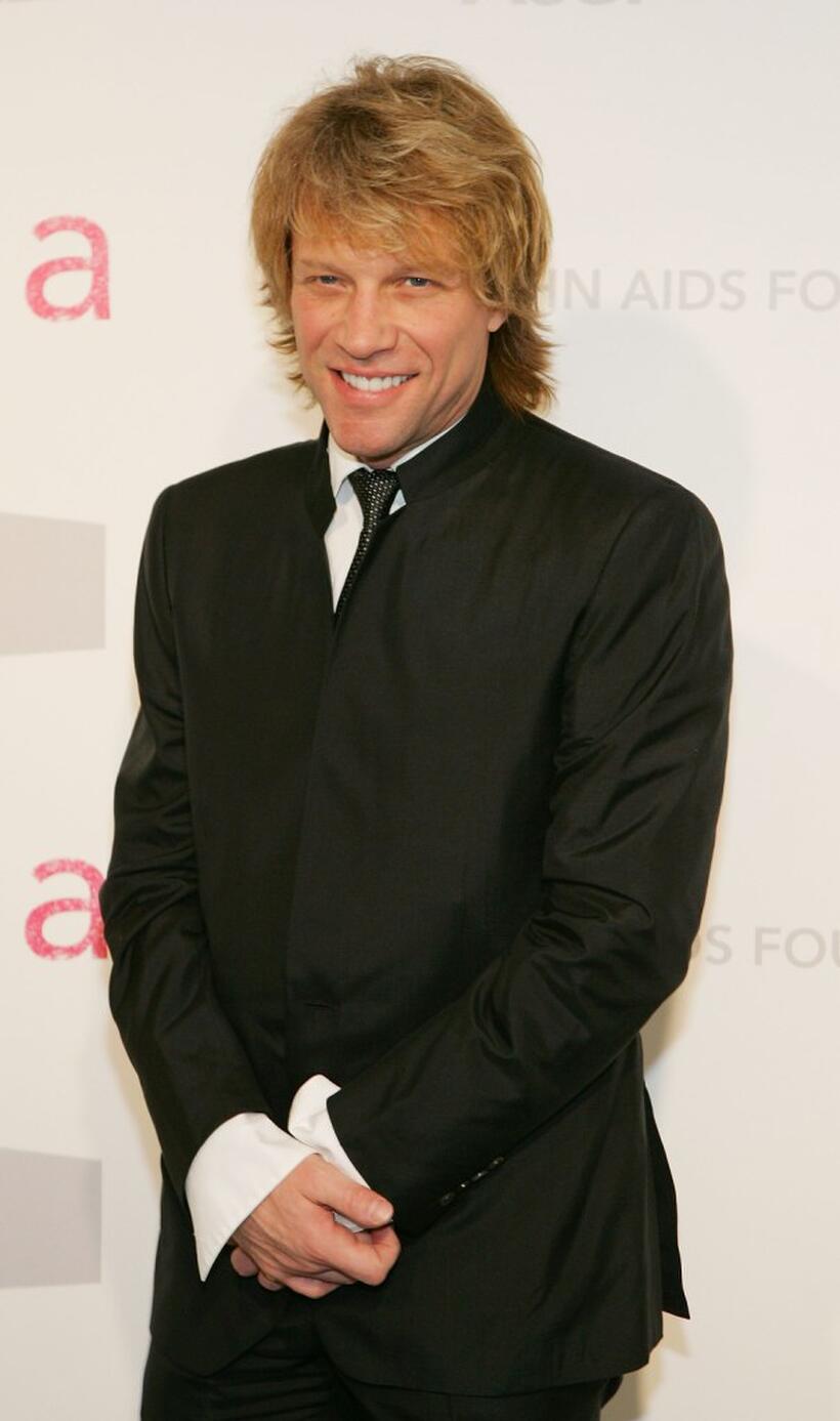 Jon Bon Jovi at the 15th Annual Elton John AIDS Foundation Academy Awards viewing party.