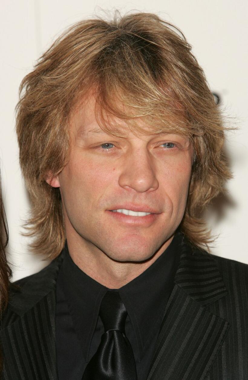 Jon Bon Jovi at the amfar and ACRIA gala benefit honoring photographer Herb Ritts .