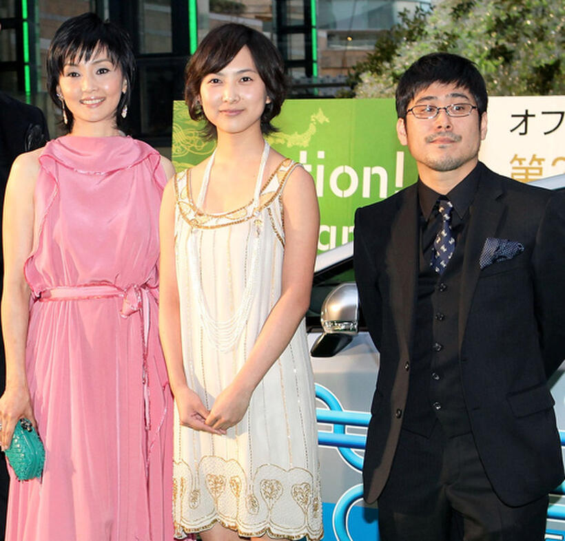 Kaho Minami, Mitsuki Tanimura and Guest at the 23rd Tokyo International Film Festival (TIFF) Opening Ceremony in Japan.