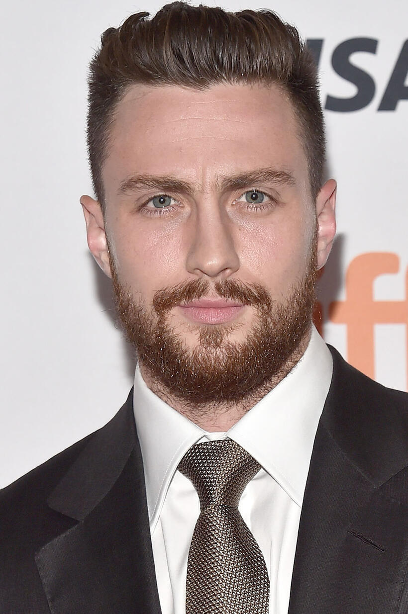 Aaron Taylor-Johnson at the "Noctural Animals" premiere during the 2016 Toronto International Film Festival.