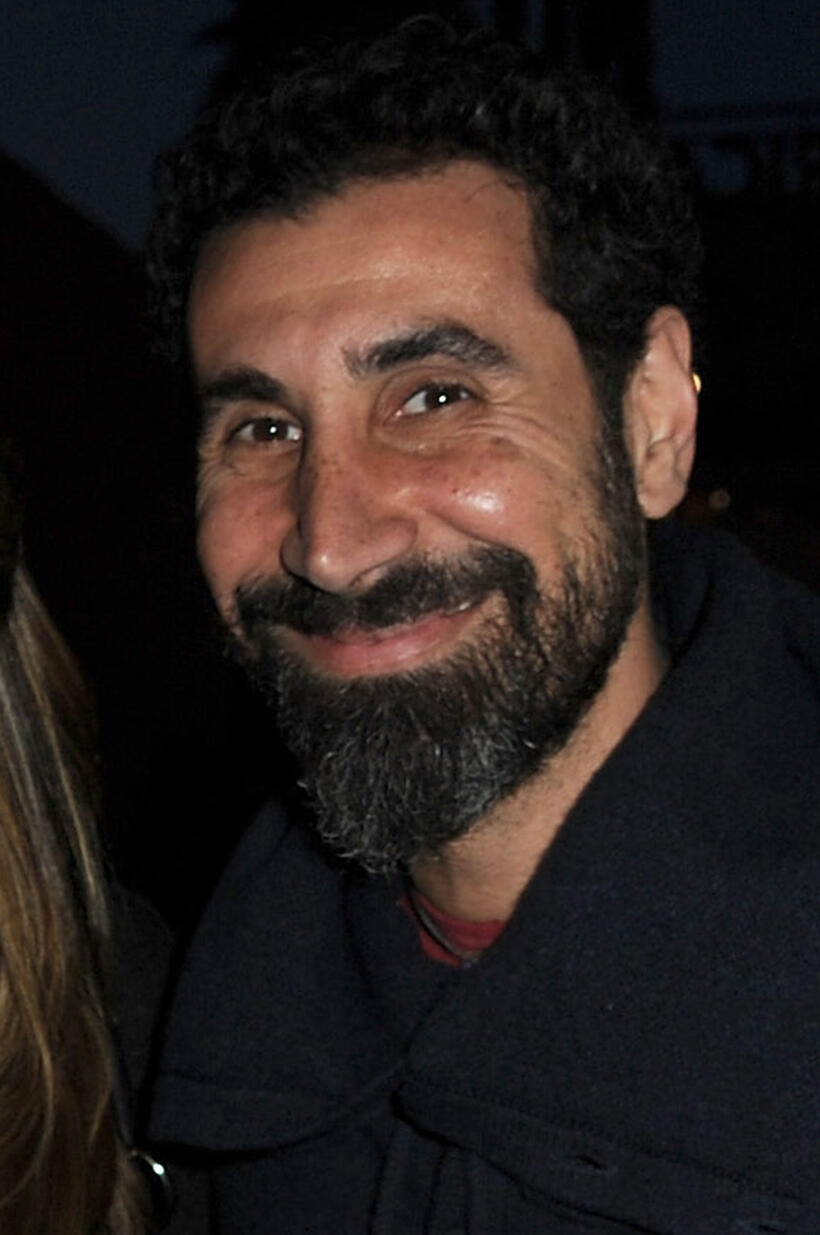Serj Tankian at the L.A. premiere of "Super."
