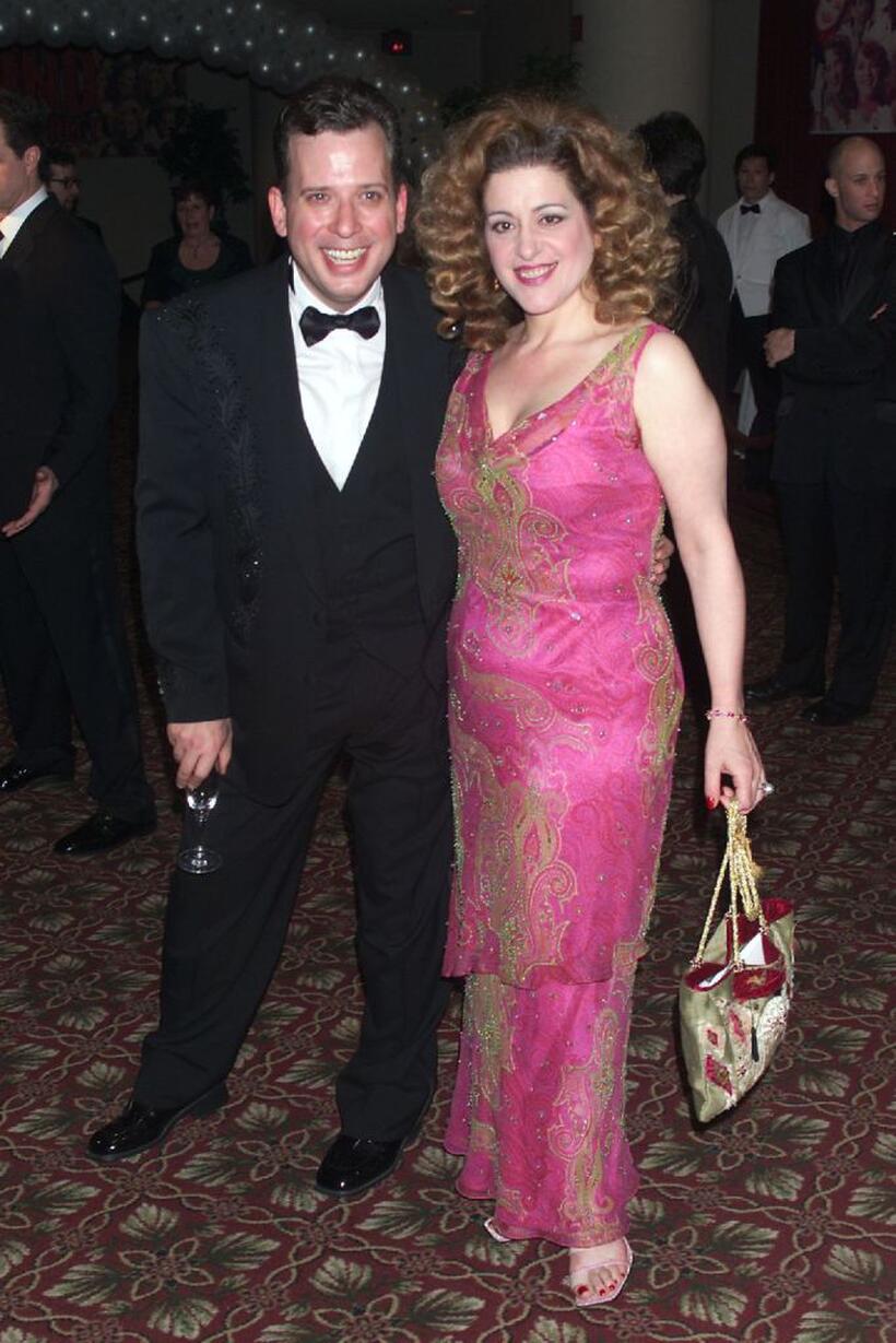 Billy Stritch and Mary Testa at the post opening party for the Broadway play "42nd Street."