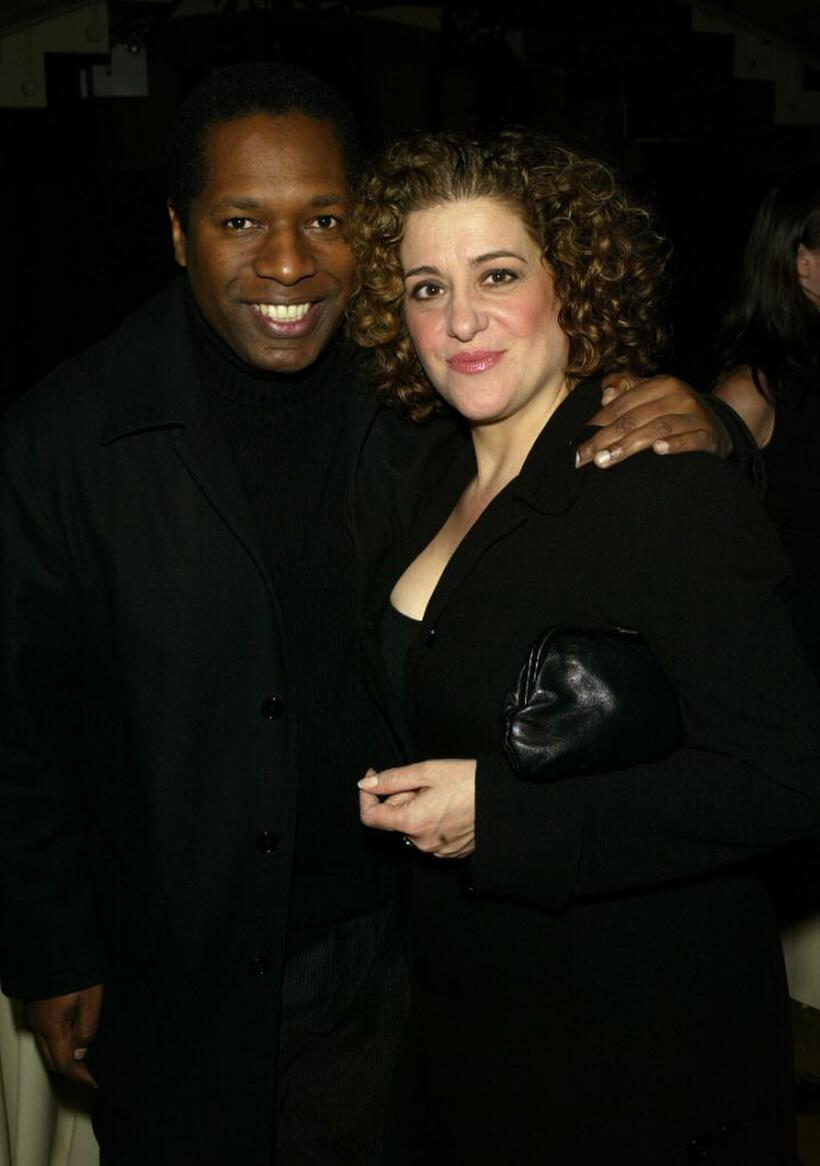 Wren Brown and Mary Testa at the dinner hosted by Miramax.