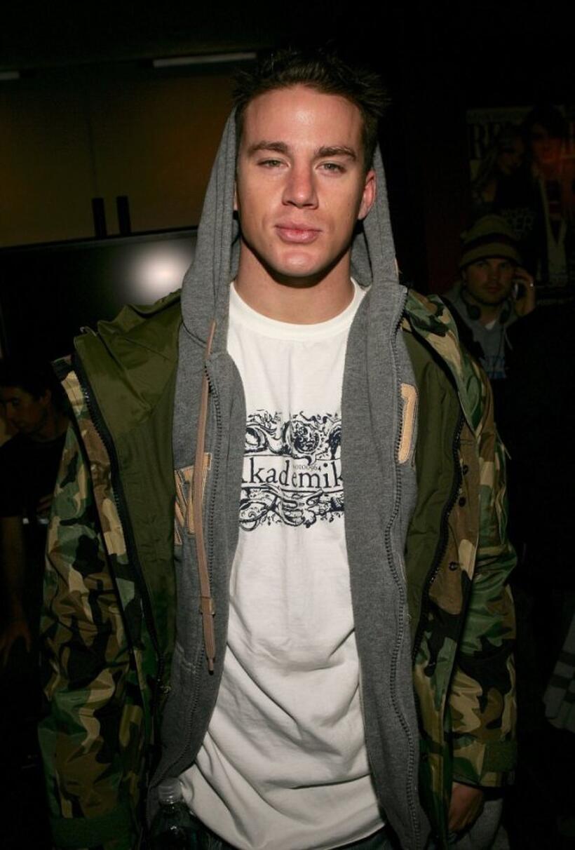 Channing Tatum at the Creative Coalition party.