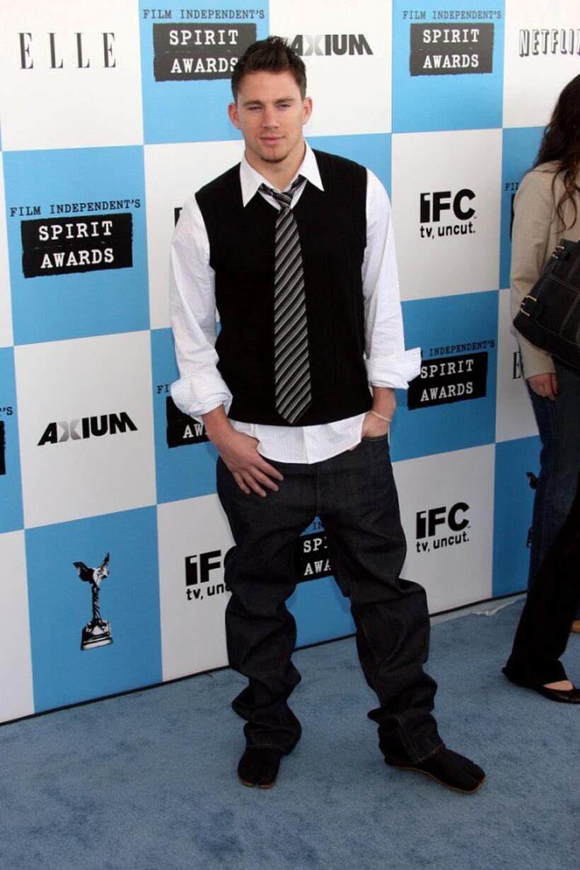 Channing Tatum at the 22nd Annual Film Independent Spirit Awards.