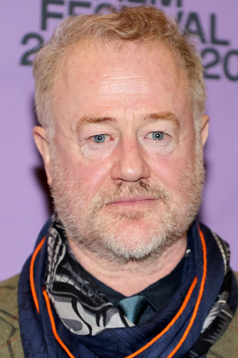 Owen Teale at the opening night reception of the 2020 Sundance Film Festival.