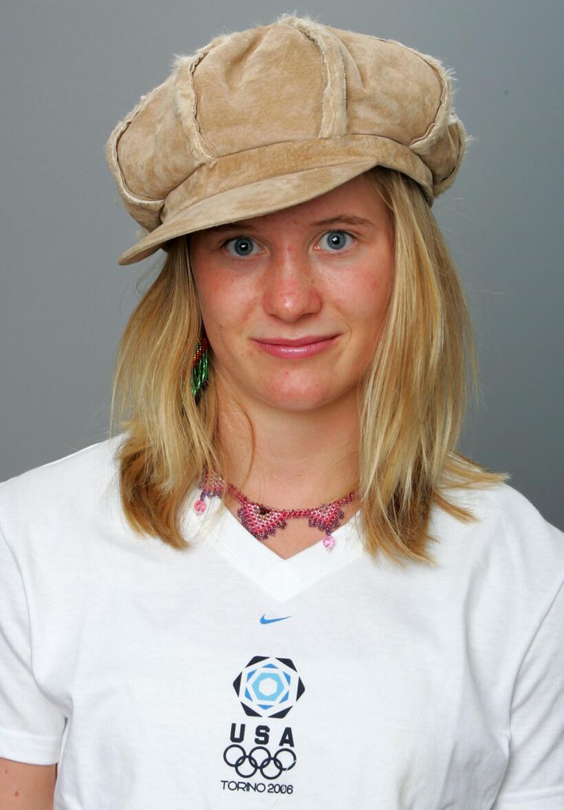Hannah Teter at the USOC Olympic Media Summit.