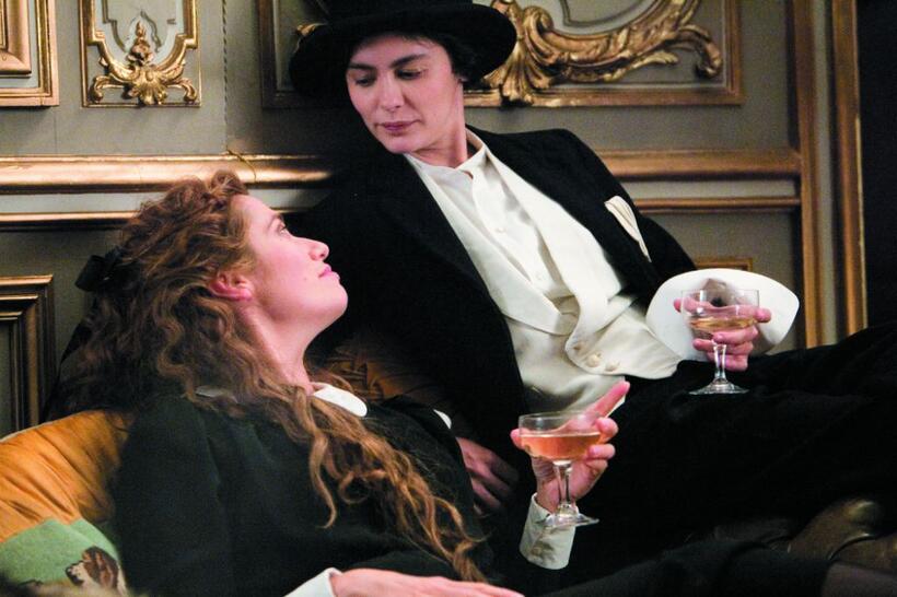 Emmanuelle Devos as Emilienne and Audrey Tautou as Coco Chanel in "Coco avant Chanel."