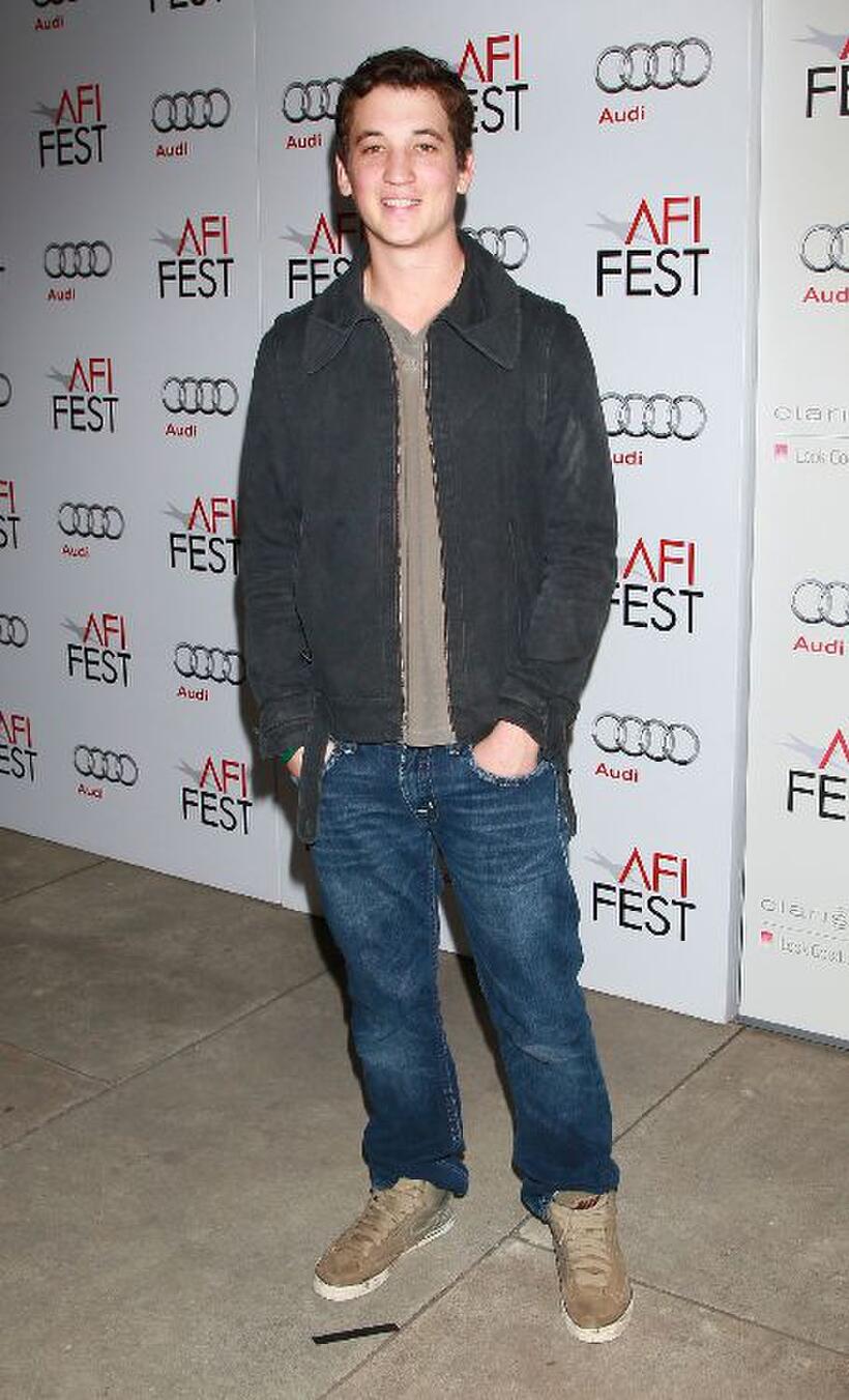 Miles Teller at the screening of "Rabbit Hole" during the AFI Fest 2010.