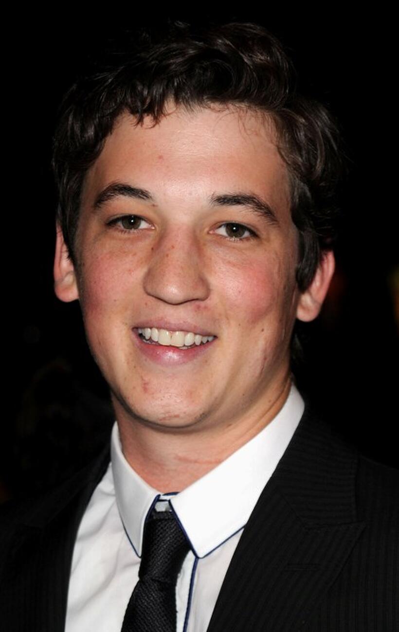 Miles Teller at the premiere of "Rabbit Hole" during the 35th Toronto International Film Festival.