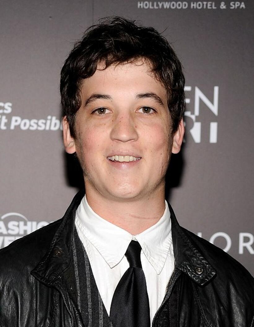 Miles Teller at the Gen Art's 12th Annual Fresh Faces In Fashion.