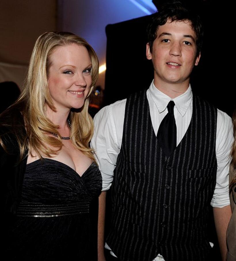 Ashley Palmer and Miles Teller at the Gen Art's 12th Annual Fresh Faces In Fashion.