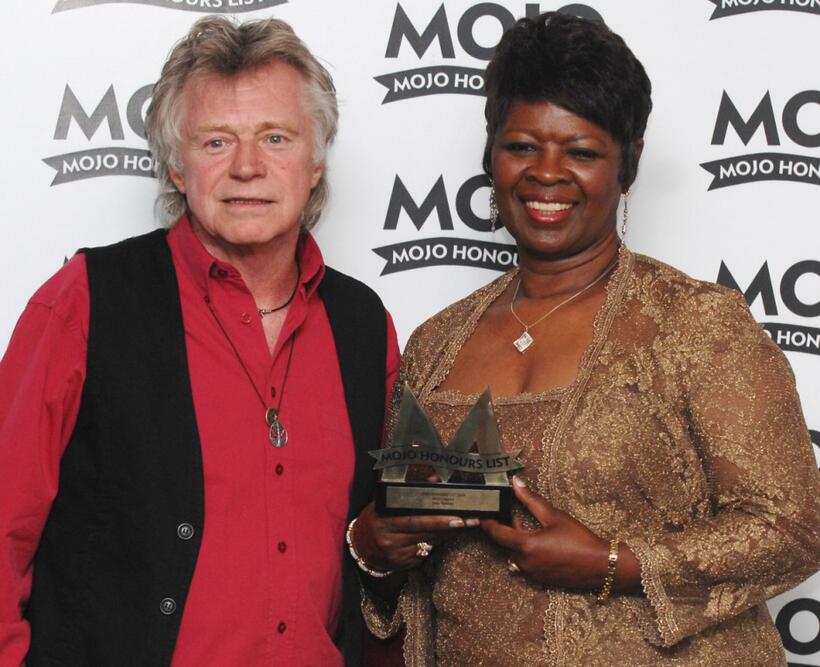 Irma Thomas and Guest at the Mojo Honors List 2008 Award ceremony.