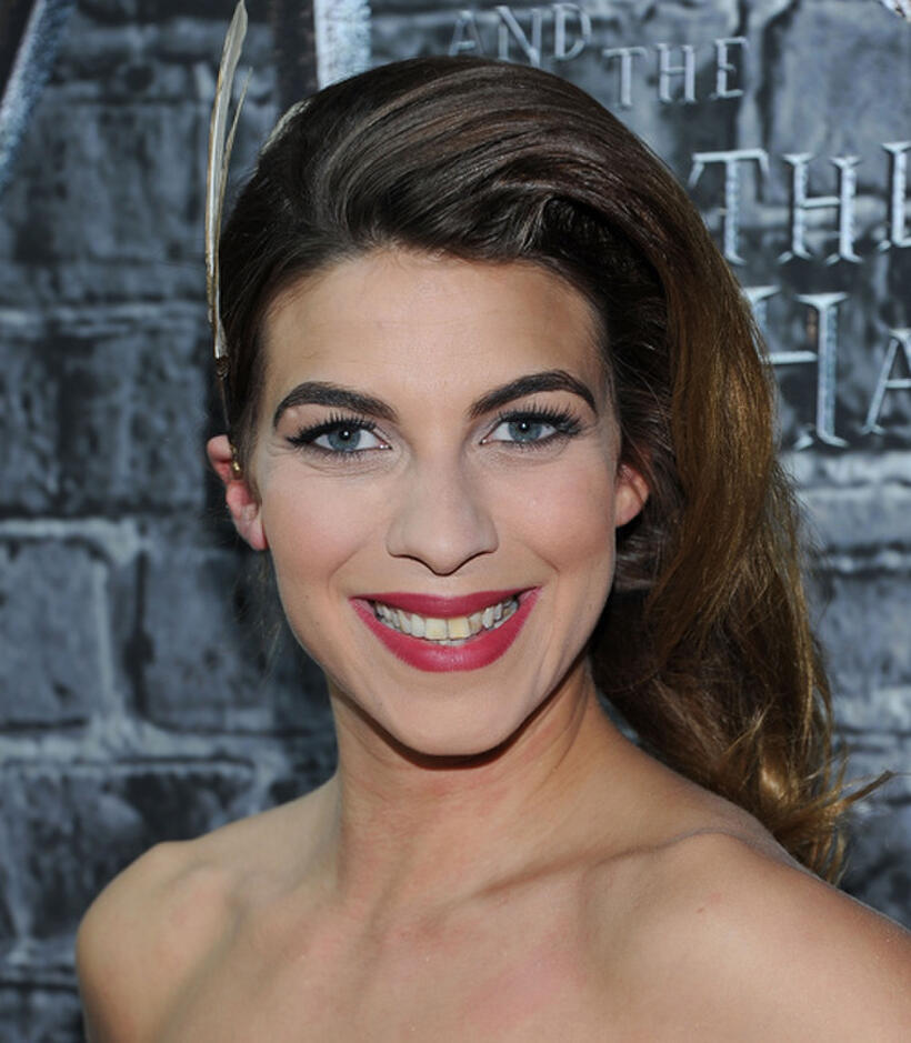 Natalia Tena at the Grand Opening of Harry Potter: The Exhibition in New York.