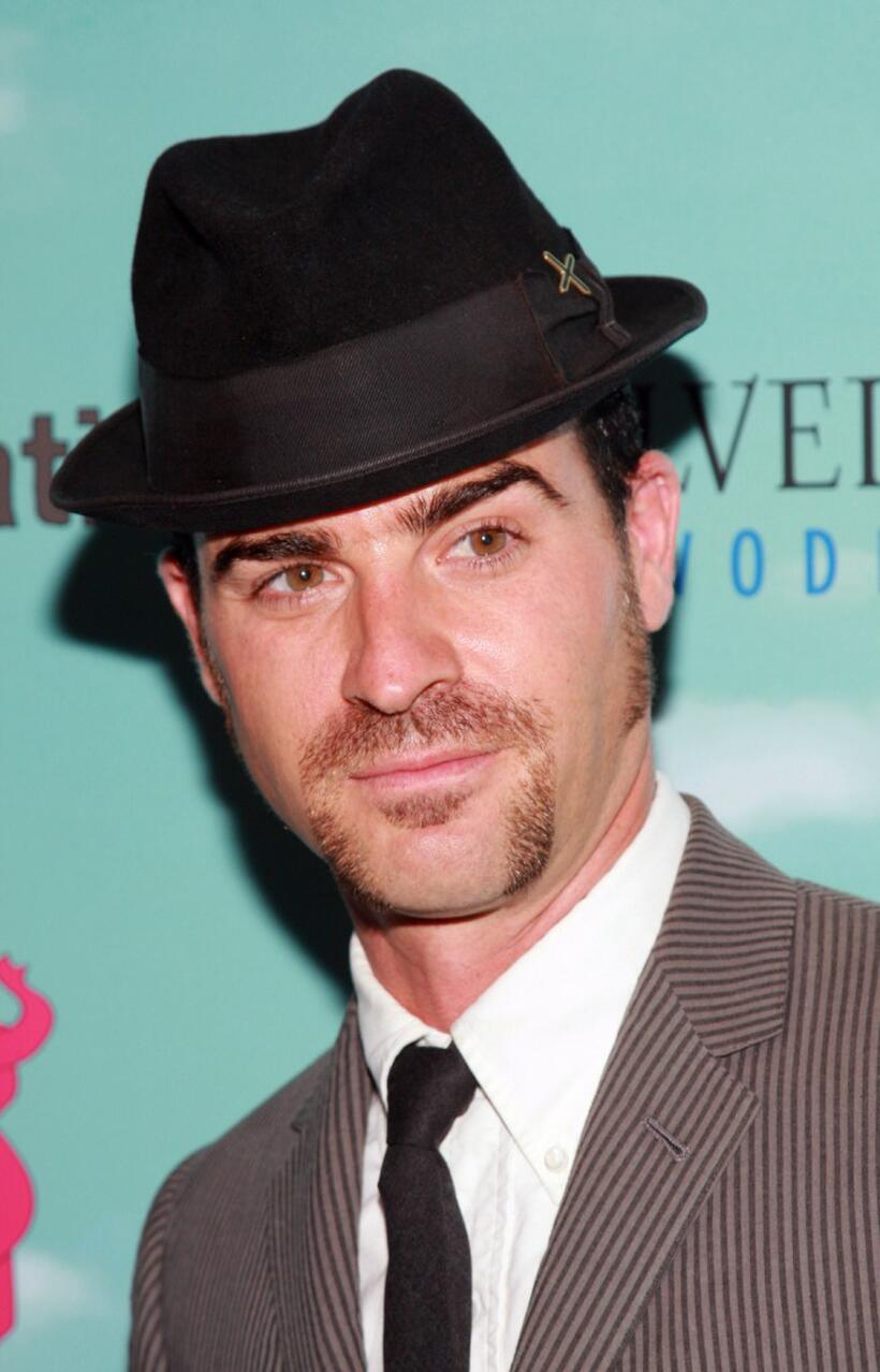 Justin Theroux at the New York premiere of "Dedication."