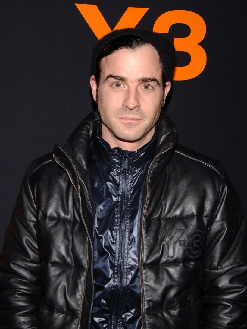 Justin Theroux at the Adidas Y-3 Autumn/Winter 2007 show during the Mercedes-Benz Fashion Week.