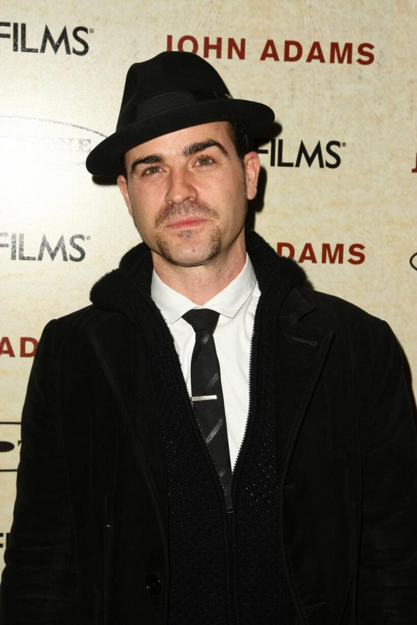 Justin Theroux at the New York premiere of "John Adams."