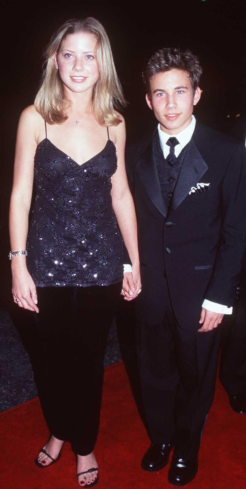 Jonathan Taylor Thomas and Guest at the Cable Ace Awards.
